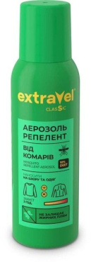 Аерозоль репелент від комарів Extravel Classic 100 мл