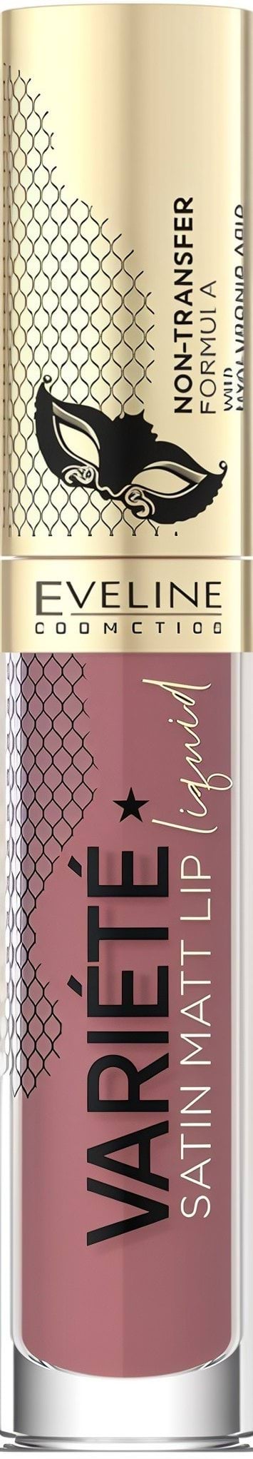 Eveline помада д/губ рідка матова VARIETE PERFECT MATTE LIP INK з гіалуроновою кислотою 04, 4.5мл
