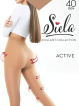 Колготки Siela Active 40 Den с шортиками цвет caramel р. 5