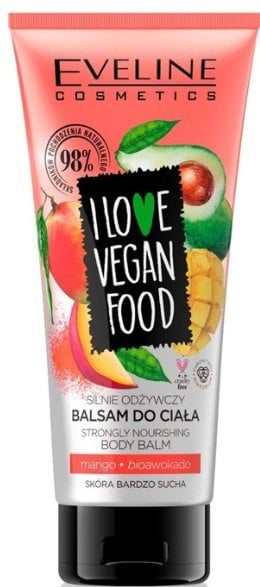 Eveline бальзам д/тіла ультрапоживний Авокадо та Манго I love vegan food, 175мл