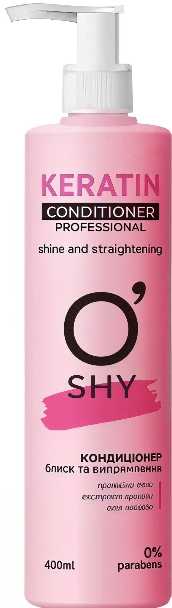 Кондиціонер для волосся O'Shy Keratin 400 мл
