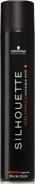 Лак для укладання волосся Silhouette супер сильна фіксація 500 мл