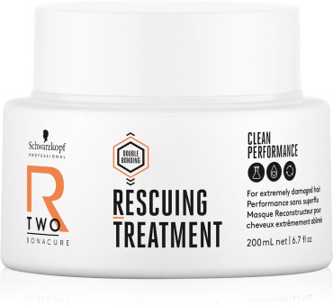 Маска для волос Schwarzkopf Professional Bonacure R-Two Rescuing Treatment восстанавливающая 200 мл фото 8
