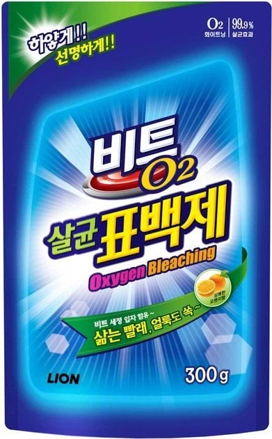 LION Beat O2 Кисневий відбілювач, 300 г