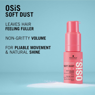 Пудра для волосся Schwarzkopf Professional Osis+ Soft Dust Soft Volume Powder 10 г фото 1