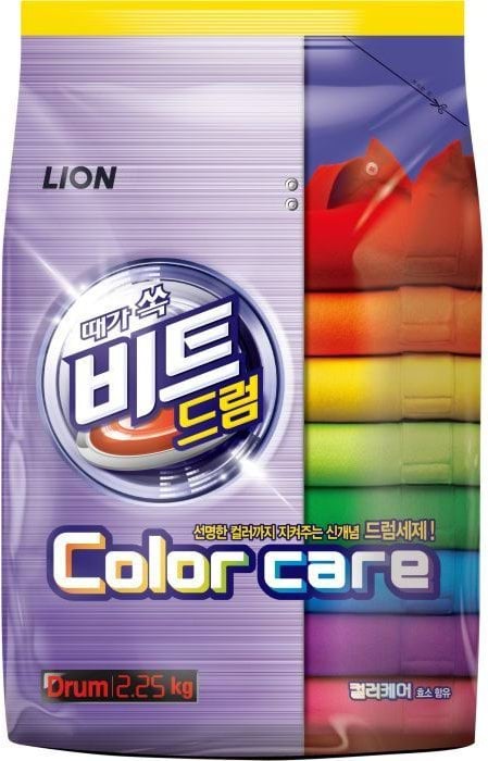 Пральний порошок Lion Beat Drum Color для кольорової білизни 2.25 кг