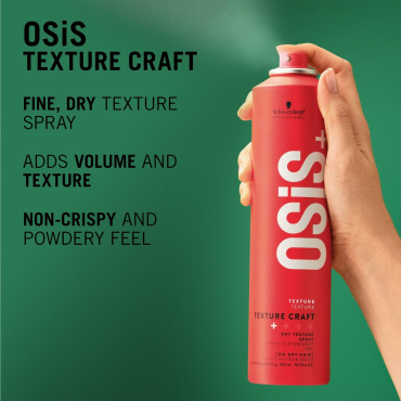 Cпрей для волосся Schwarzkopf Professional Osis+ Texture Craft текстурувальний сухий 300 мл фото 2