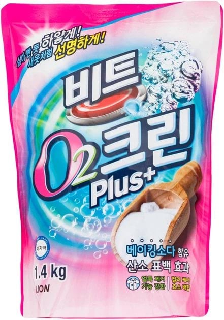 Кисневий відбілювач Lion Beat O2 Clean Plus 1.4 кг