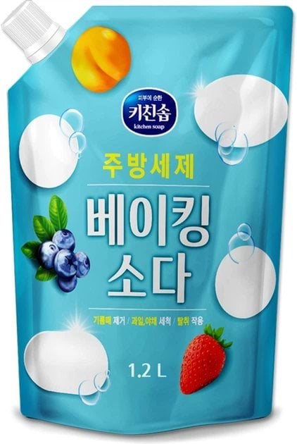 MUKUNGHWA Baking Soda Засіб для миття посуду (запаска), 1.2 л