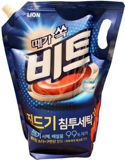 LION Beat Drum Засіб для прання рідкий концентрований (запаска), 2.1 л