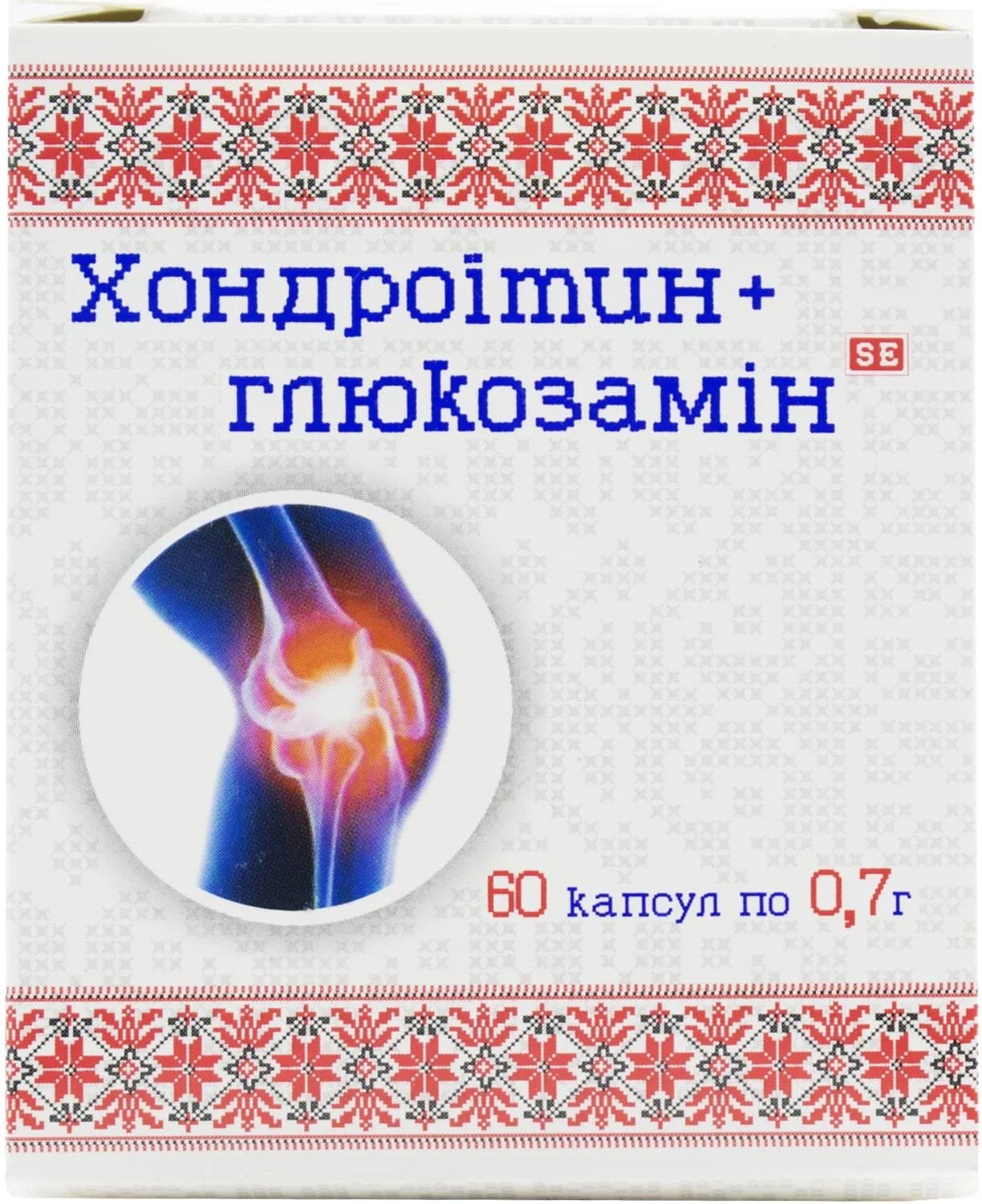Фармаком хондроїтин + глюкозамін № 60