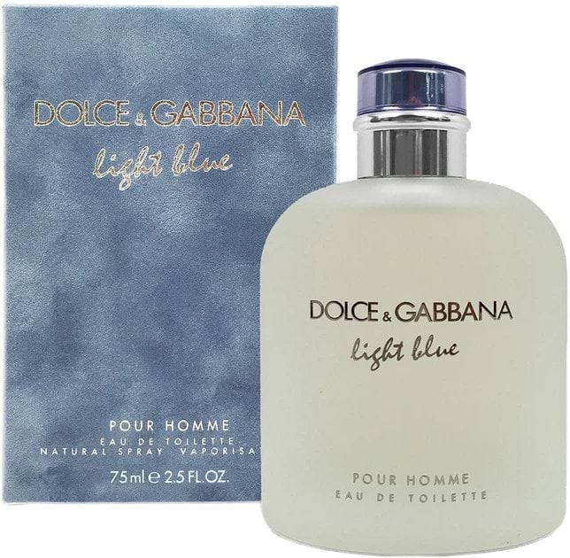 Туалетная вода для мужчин Dolce & Gabbana Light Blue Pour Homme 75 мл фото 1