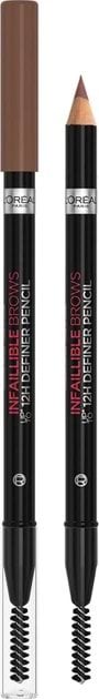 L`Oreal олівець д/брів Infaillible Brows 12H Definer Pencil коричневий, 1г