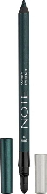 Олівець для очей Note Smokey Eye Pencil Смокі 3 Green 1.2 г фото 4
