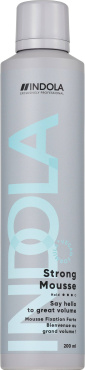 Мус для волосся Indola Strong Mousse для сильної фіксації 200 мл