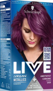 Краска для волос LIVE UM U69 благородный аметист 122 мл фото 3