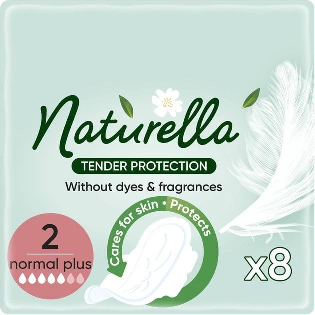 Гигиенические прокладки Naturella Нежная Защита Normal Plus (Размер 2) 8 шт.