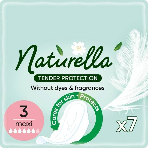 Naturella прокладки Tender Protection максі, 7шт