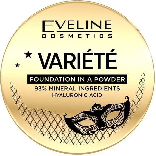 Мінеральна компактна пудра Eveline Variete Foundation in a Powder 02 Natural 8 г