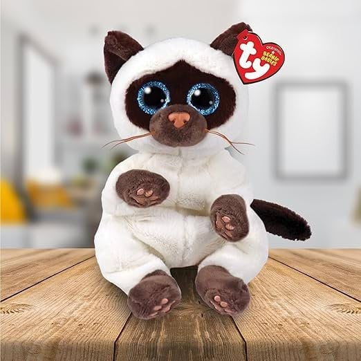 Мягкая игрушка TY Beanie Bellies Miso Сиамская кошка 20 см фото 2