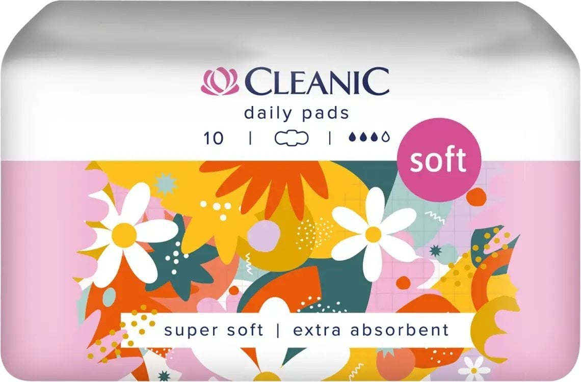 Cleanic прокладки гігієнічні Ultra Soft денні, 10 шт