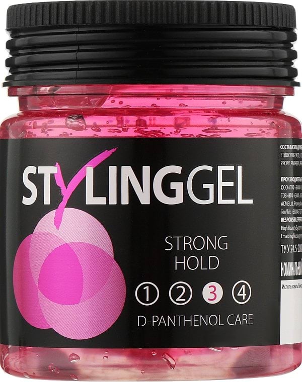 Fortesse Гель для укладання волосся сильної фіксації Styling Gel,100мл