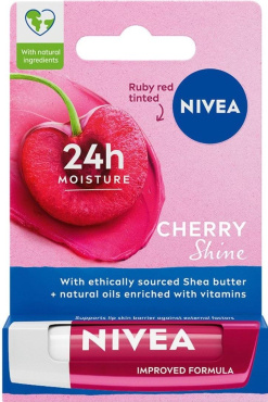 Бальзам-уход для губ NIVEA Cherry Shine вишневое сияние 4.8 г