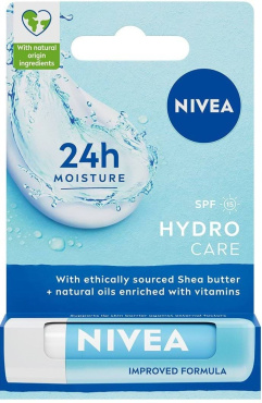 Бальзам-догляд для губ NIVEA Hydrocare SPF 15, 4.8 г