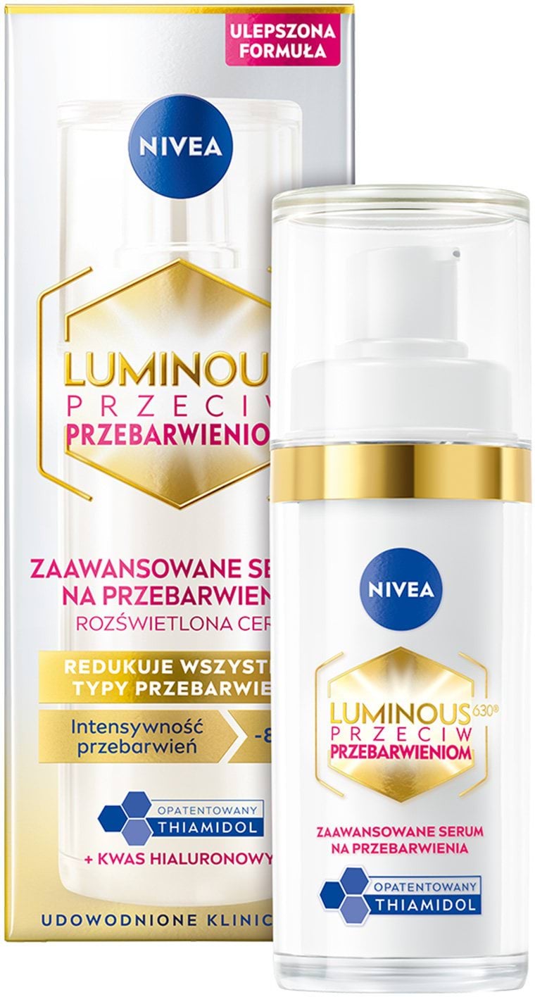 Сироватка для обличчя NIVEA Luminous 630 проти пігментації 30 мл