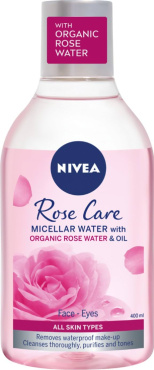 Двухфазная мицеллярная вода NIVEA Rose Care 400 мл
