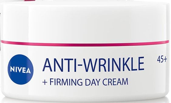 Денний крем проти зморщок NIVEA + пружність 45+ 50 мл