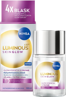 Жидкий эксфолиант NIVEA Luminous630® SKIN GLOW 100 мл фото 7