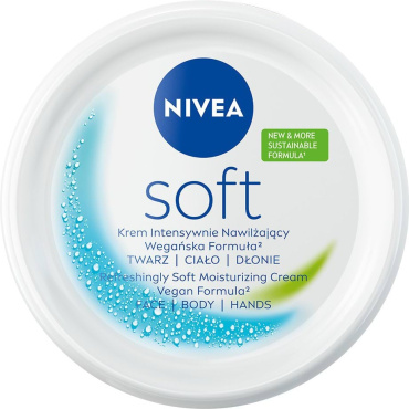 Крем NIVEA Soft интенсивный увлажняющий для лица, рук и тела 300 мл