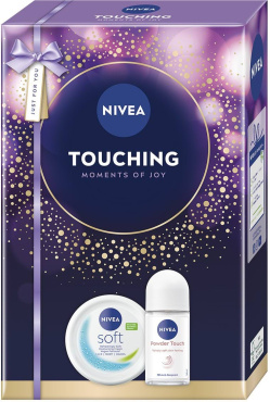 Подарочный набор NIVEA Touching: антиперспирант 50 мл, крем универсальный 200 мл