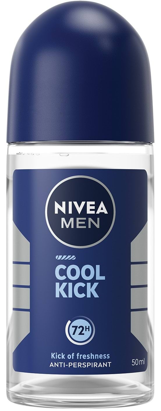 Антиперспірант кульковий NIVEA MEN заряд прохолоди, 50 мл