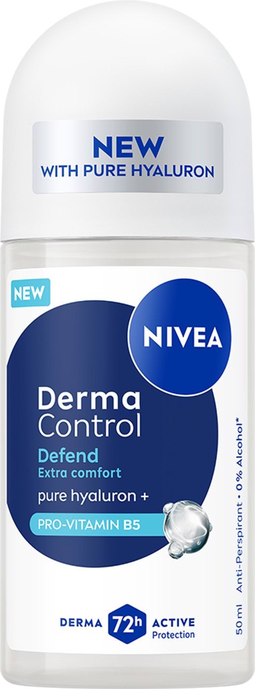 Антиперспірант NIVEA Дерма контроль. Захист та екстракомфорт роликовий 50 мл