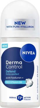 Антиперспірант NIVEA Дерма контроль. Захист та екстракомфорт роликовий 50 мл