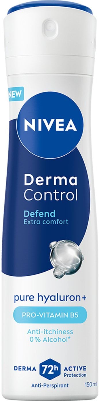 Антиперспірант NIVEA Дерма контроль. Захист та екстракомфорт Спрей 150 мл