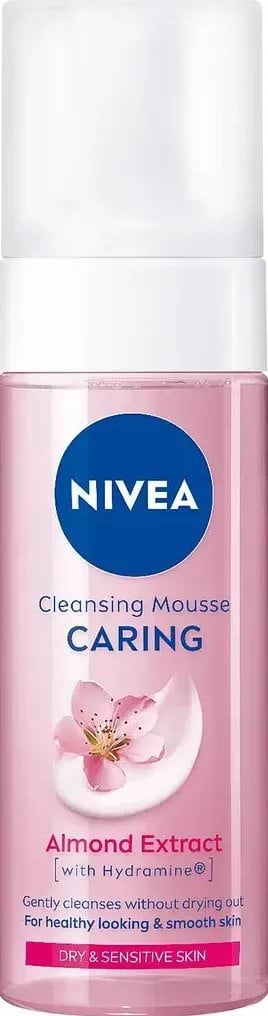 Ніжний мус для вмивання NIVEA для сухої та чутливої шкіри 150 мл