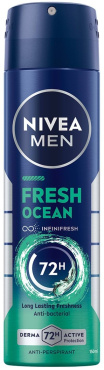 Антиперспірант NIVEA MEN Cвіжість океану спрей 150 мл