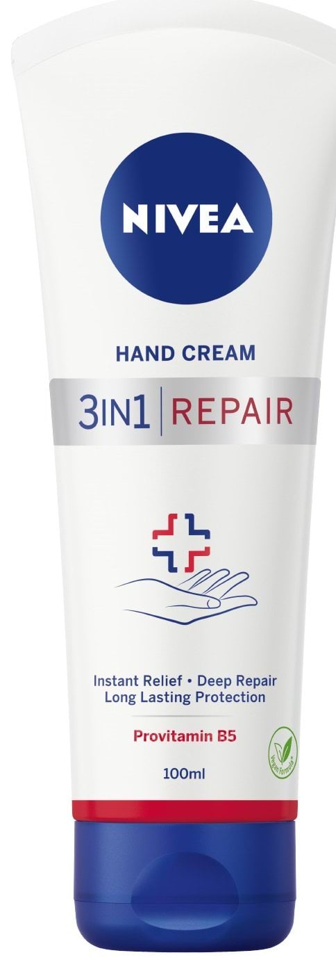 Крем для рук 3в1 відновлення "SOS" від NIVEA, 100 мл