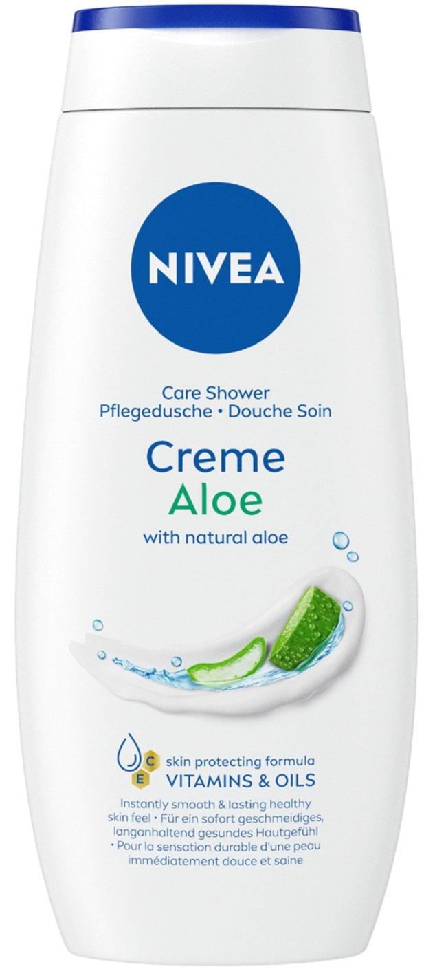 Гель-догляд для душу NIVEA Крем та алое 250 мл