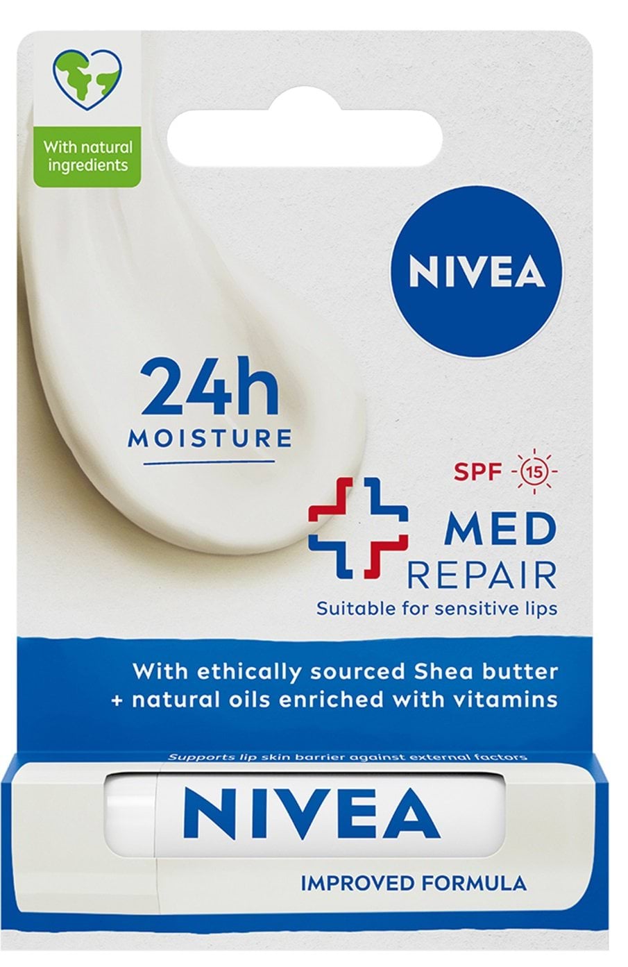Бальзам-догляд для губ NIVEA Med Repair 4,8 г