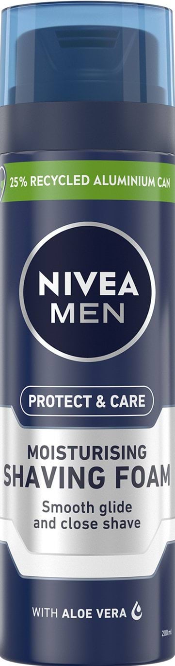 Піна для гоління NIVEA MEN захист та догляд зволожуюча 200 мл