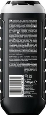 Гель для душа NIVEA MEN Активное очищение 3 в 1 для тела, лица и волос 250 мл фото 5