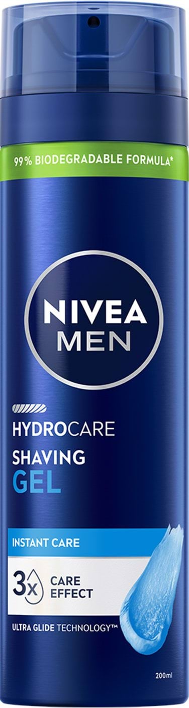 Гель для гоління Nivea Захист та Догляд зволожуючий 200 мл