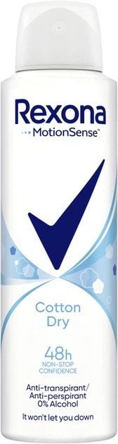 Дезодорант-антиперспірант Rexona Легкість бавовни 150 мл