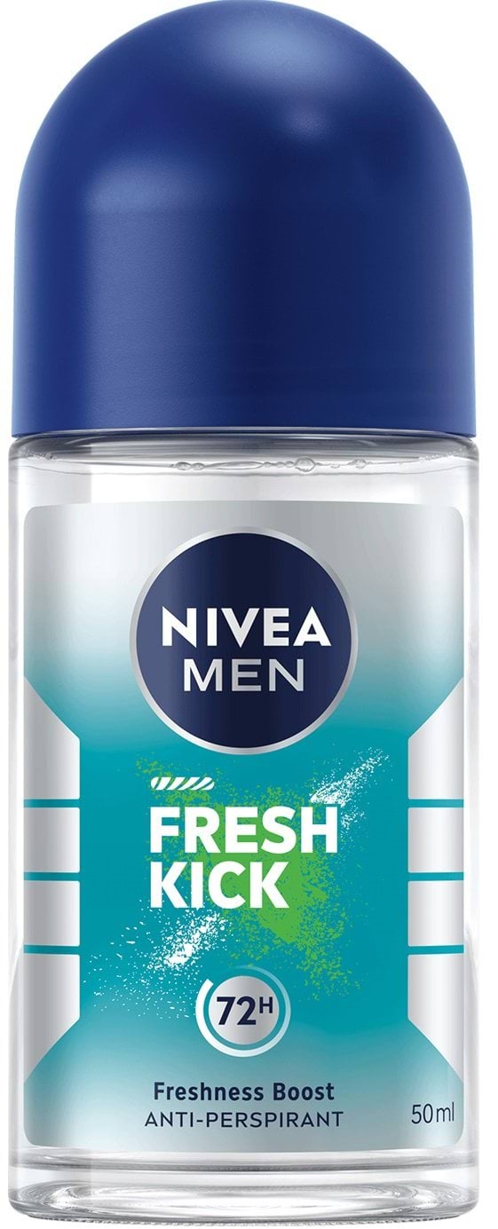 Антиперспирант Nivea Men Fresh Kick 48h кульковий чоловічий 50 мл