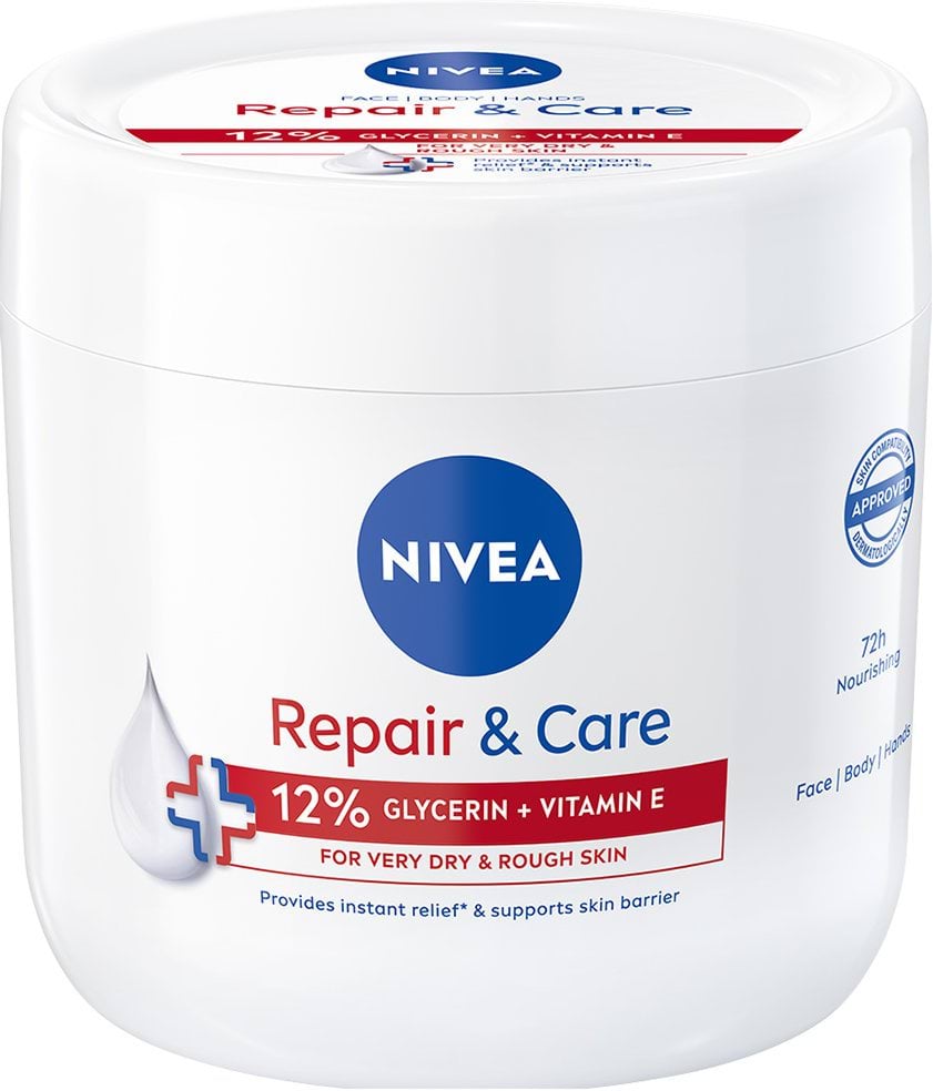 Крем для тіла NIVEA Відновлення та догляд для дуже сухої та огрубілої шкіри 400 мл