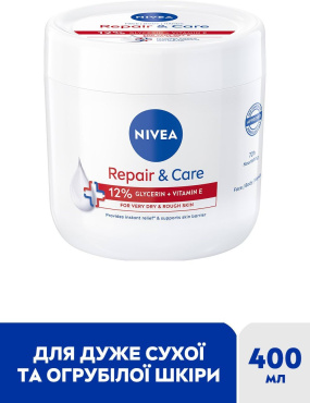Крем для тіла NIVEA Відновлення та догляд для дуже сухої та огрубілої шкіри 400 мл